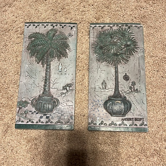 Wall decor, palm trees - Picture 1 of 11